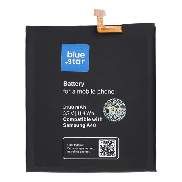Blue Star Samsung A40 Batteri 3100 mAh PREMIUM