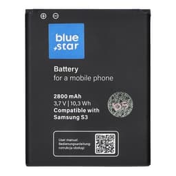 Blue Star Samsung S3 Batteri I9300 2800mAh PREMIUM