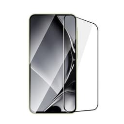 Galaxy A35 5G Härdat Glas Skärmskydd Metall Ram - Svart