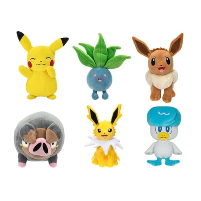 Pokemon Individual Pokémon POKEMON PLYSJ 20 CM ASS CDU - (95217-18) - Elkjøp