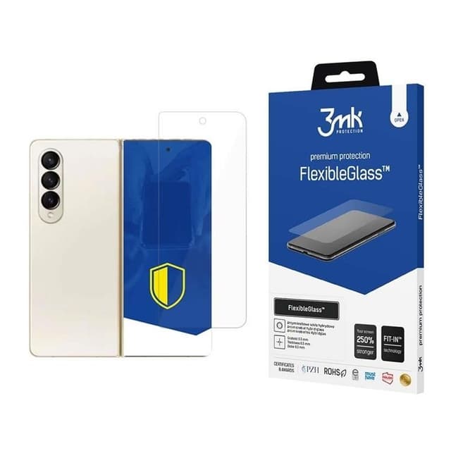 3MK Galaxy Z Fold 4 Hybrid Okrossbart Glas FlexibleGlass