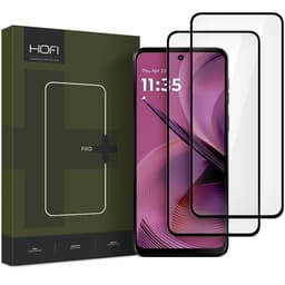 [2-Pack] Hofi Motorola Moto G55 5G Härdat Glas Skärmskydd Pro Plus