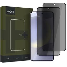 [2-Pack] Hofi Galaxy S25 Härdat glas Skärmskydd Privacy