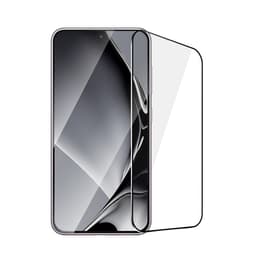 Galaxy S22/S23 Härdat Glas Skärmskydd Metall Ram - Svart
