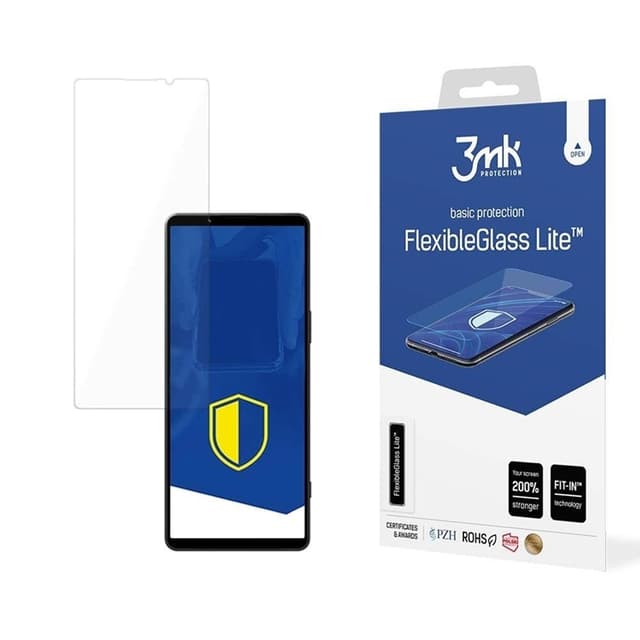 3MK Sony Xperia 1 V Hybrid Okrossbart Glas FlexibleGlass Lite