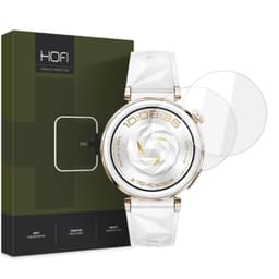 [2-Pack] Hofi Huawei Watch GT 5 Pro (42mm) Härdat glas Skärmskydd - Clear
