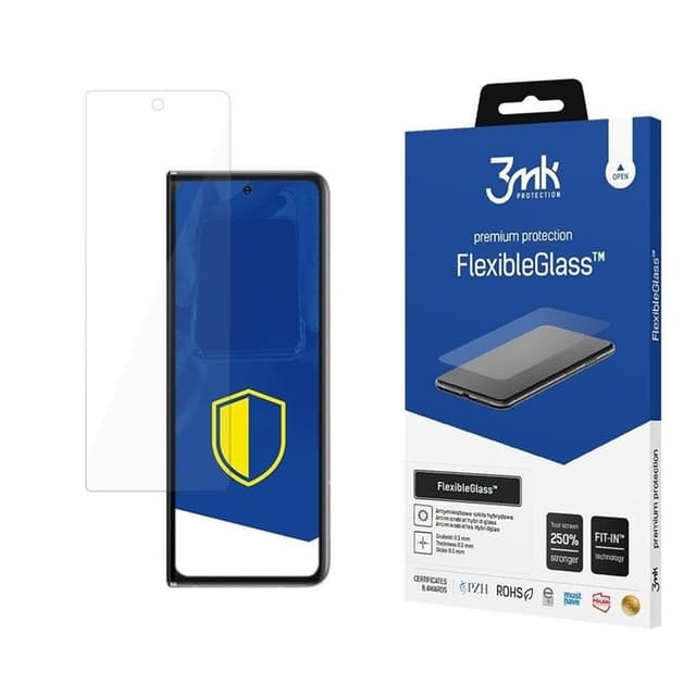 3MK Galaxy Z Fold 2 Hybrid Okrossbart Glas FlexibleGlass