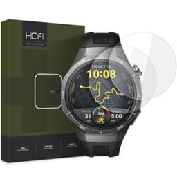 [2-Pack] Hofi Huawei Watch GT 5 Pro (46mm) Härdat glas Skärmskydd - Clear
