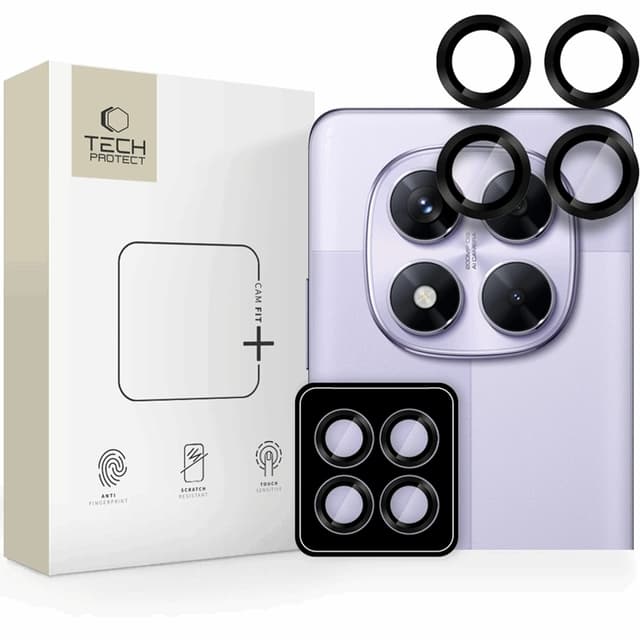 Xiaomi Redmi Note 14 Pro Kameralinsskydd Härdat glas Camring