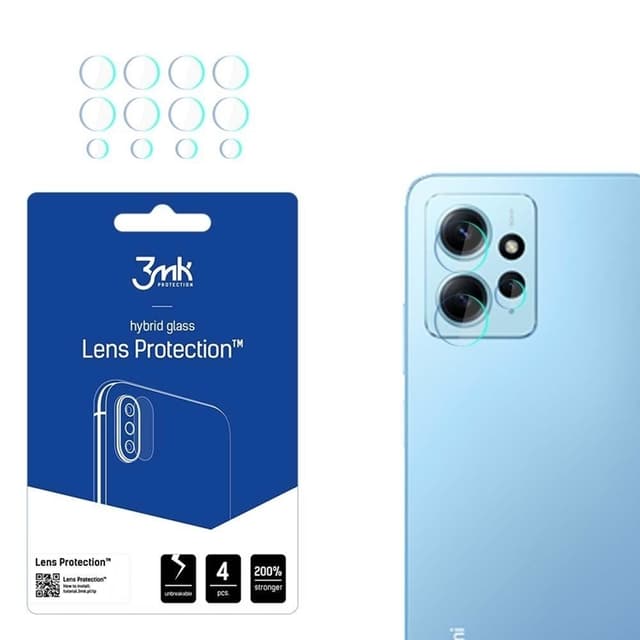 3MK Xiaomi Redmi Note 12 7H Kameralinskydd