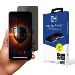 3MK Galaxy S24 Plus Privacy Plastfilm Skärmskydd Silky Matt