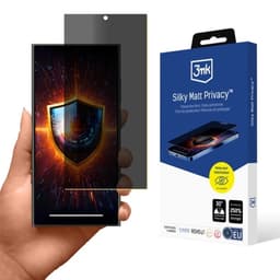 3MK Galaxy S25 Ultra Privacy Plastfilm Skärmskydd Silky Matt