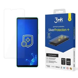 3Mk Sony Xperia 10 IV Plastfilm skärmskydd Silver Protection+