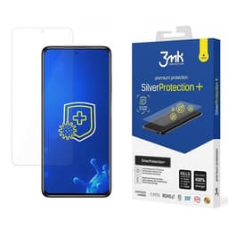 3MK Xiaomi Poco X3 Plastfilm skärmskydd Silver Protection+