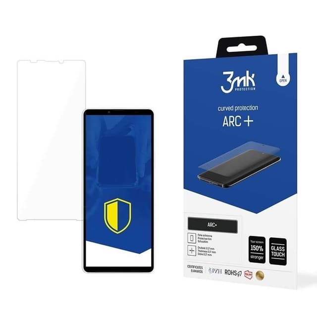 3MK Sony Xperia 10 V Plastfilm Skärmskydd ARC+