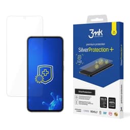 3MK Galaxy S25  Plastfilm skärmskydd Silver Protection+