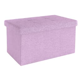 Taitettava Jakkara 49x30x30 cm (vaaleanpunainen)