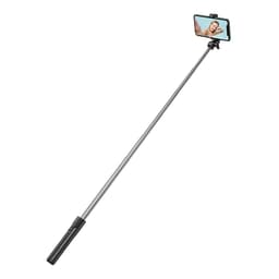 Selfiestick Teleskopstativ 1m med Telefonhållare - Svart