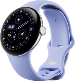 Google Pixel Watch 4 smartklokke 41mm LTE (iris/sølv)