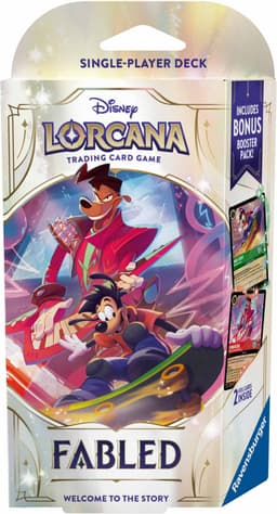 Disney Lorcana samlekortspill (Emerald & Ruby)