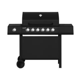 Kaasugrilli Kingsville 6+1 Musta