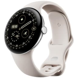 Google Pixel Watch 4 älykello 45 mm WiFi (hopea/posliini)