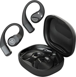 JLab Epic Open Sport trådlösa in ear-hörlurar (svarta)