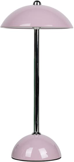 Aura oppladbar bordlampe EL206258044 (rosa)