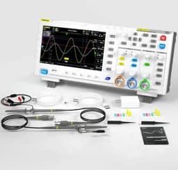 FNIRSI-1014D Työpöytä Osiloskooppi 100MHZ*2 1GS/s 2 in 1 Kaksikanavainen Digitaalinen Osiloskooppi 10MHZ Signaaligeneraattori