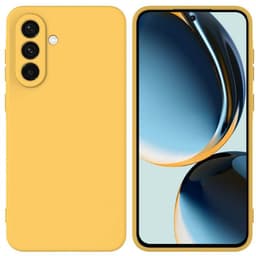 Liquid silikone cover Samsung Galaxy A17 5G - Gul