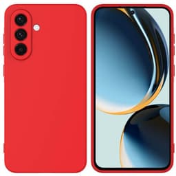 Liquid silikondeksel Samsung Galaxy A17 5G - Rød