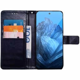 Plånboksfodral 3-kort Google Pixel 10 Pro - Mörkblå