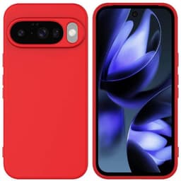 Liquid silikondeksel Google Pixel 10 - Rød