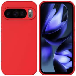 Liquid silikone cover Google Pixel 10 Pro - Rød