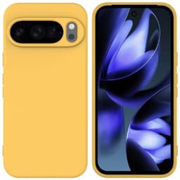 Liquid silikone cover Google Pixel 10 Pro - Gul
