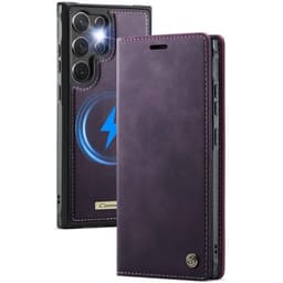 CaseMe mobilcover C49 2i1 Samsung Galaxy S25 Ultra – Purple pulse