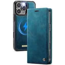 CaseMe mobilcover C49 2i1 iPhone 16 Pro Max – Petrol