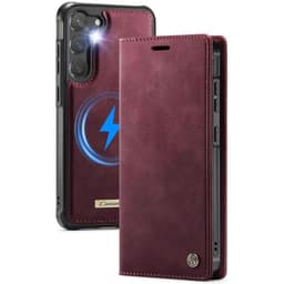 CaseMe suojakotelo C49 2in1 Samsung Galaxy S23 Plus – Crimson red