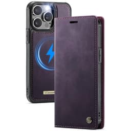 CaseMe mobilcover C49 2i1 iPhone 14 Pro – Purple pulse
