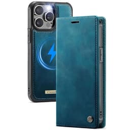 CaseMe mobilcover C49 2i1 iPhone 13 Pro Max – Petrol
