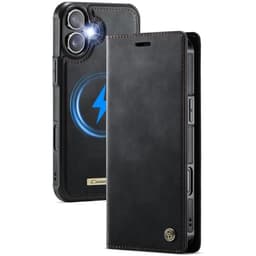 CaseMe mobildeksel C49 2i1 iPhone 16 Plus – Onyx black