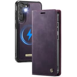 CaseMe mobilcover C49 2i1 Samsung Galaxy S23 FE – Purple pulse