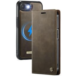 CaseMe mobildeksel C49 2i1 iPhone 16e – Coffee
