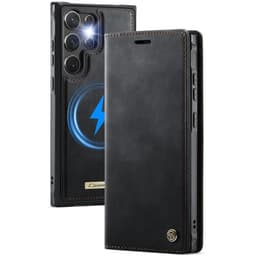 CaseMe mobilfodral C49 2i1 Samsung Galaxy S24 Ultra - Onyx black