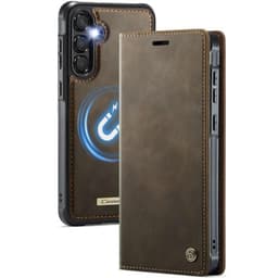 CaseMe mobilcover C49 2i1 Samsung Galaxy A55 – Coffee