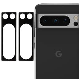 [2-PACK] Google Pixel 8 Kameralinsskydd i Härdat Glas - Svart