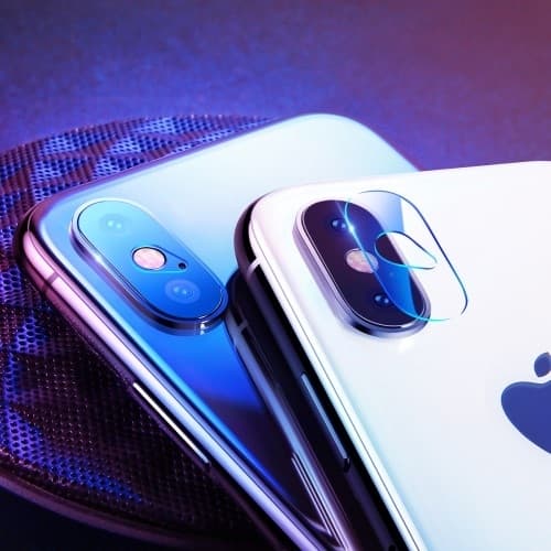 Baseus Kameralinsskydd i Härdat Glas till iPhone XS Max