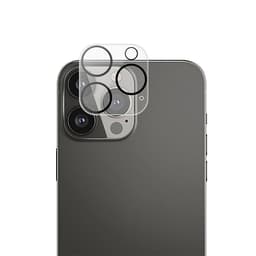 Mocolo iPhone 15 Pro Kameralinsskydd i Härdat glas Silk Printing HD