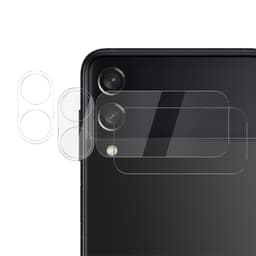 [2-PACK] Galaxy Z Flip 4 Kameralinsskydd i Härdat glas HD - Clear