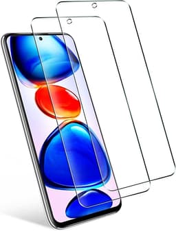 [2-PACK] Xiaomi Redmi Note 11/11S Härdat Glas Skärmskydd - Clear